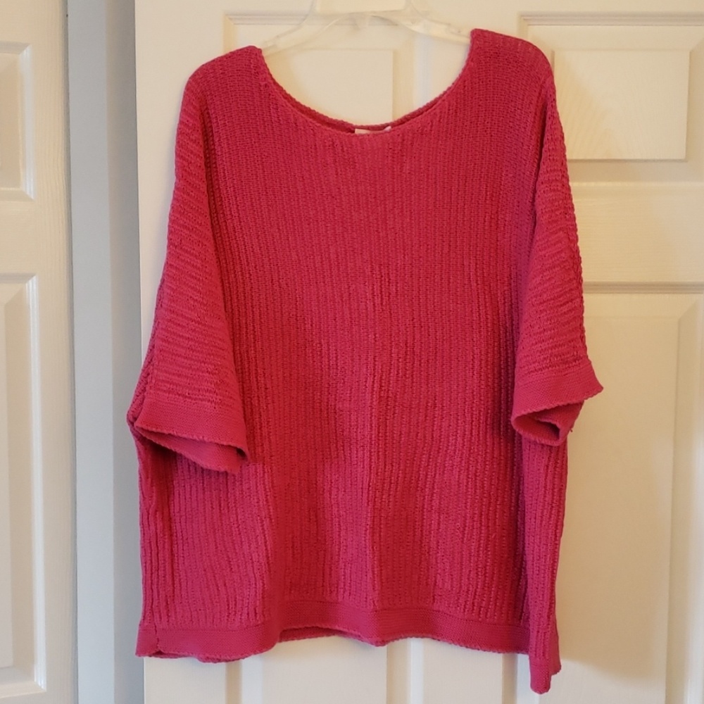 Kate Hill Pink Summer Sweater